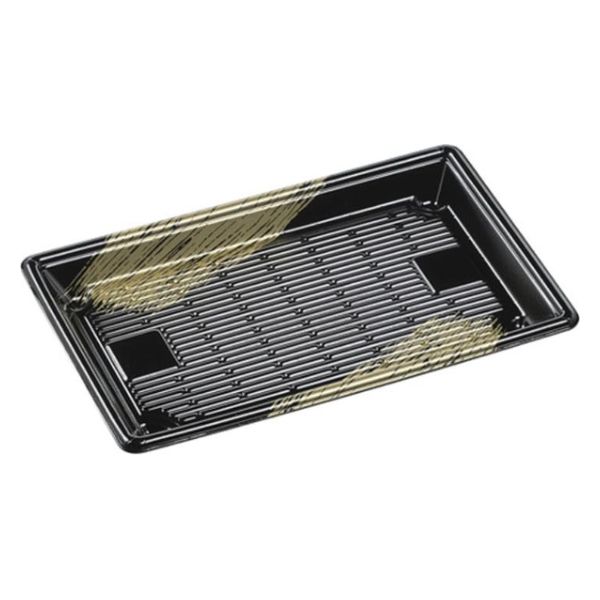 エフピコ 寿司容器 もり-115本体 エコ 黒ふで金 46031115 1ケース(1000個(50個×20)（直送品）