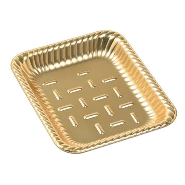 エフピコ オードブル容器 ティアラ角皿A24-30 本体 金 46472430 1ケース(900個(50個×18)（直送品）