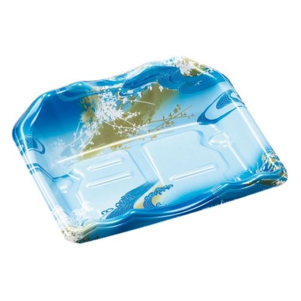 エフピコ 刺身容器 豊山20-16 本体 天の川青 46662016 1ケース(900個(50個×18)（直送品）