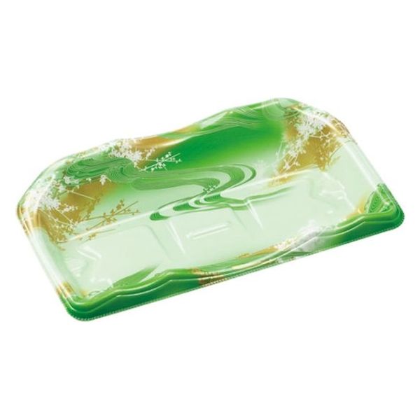 エフピコ 刺身容器 豊山24-14 本体 天の川緑 46672414 1ケース(1000個(50個×20)（直送品）
