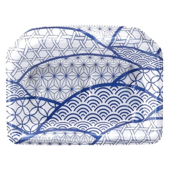 エフピコ 刺身容器 豊山18-14 本体 なみ紋青 46871814 1ケース(1500個(50個×30)（直送品）