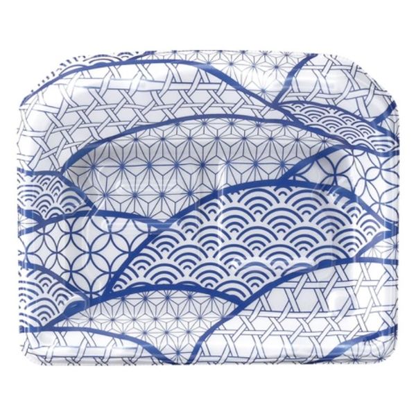 エフピコ 刺身容器 豊山20-17 本体 なみ紋青 46872017 1ケース(900個(50個×18)（直送品）