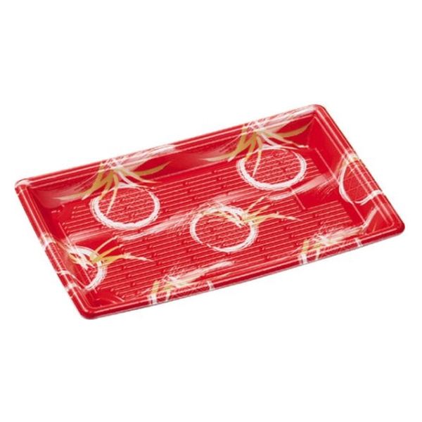 エフピコ 寿司容器 もり-115 本体 風月レッド 47004115 1ケース(1000個(50個×20)（直送品）