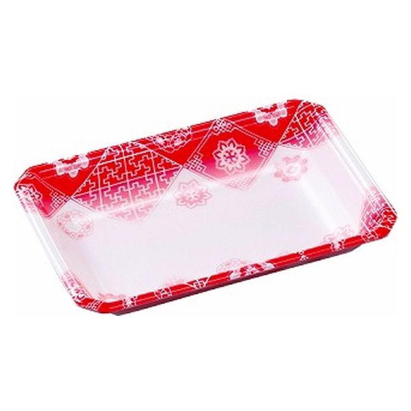 エフピコ 発泡トレー DFV-18-12(30) 京華レッド 48351812 1ケース(2100個(100個×21)（直送品）