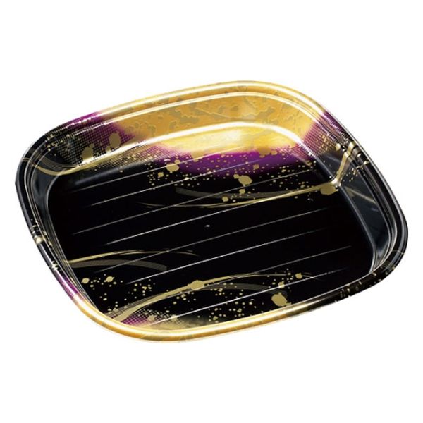 エフピコ 寿司桶 新角桶4人P(V) 本体 絵巻 49971140 1ケース(200個(10個×20)（直送品）