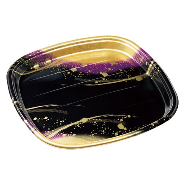 エフピコ 寿司桶 新角桶7人P(V) 本体 絵巻 49971170 1ケース(100個(10個×10)（直送品）