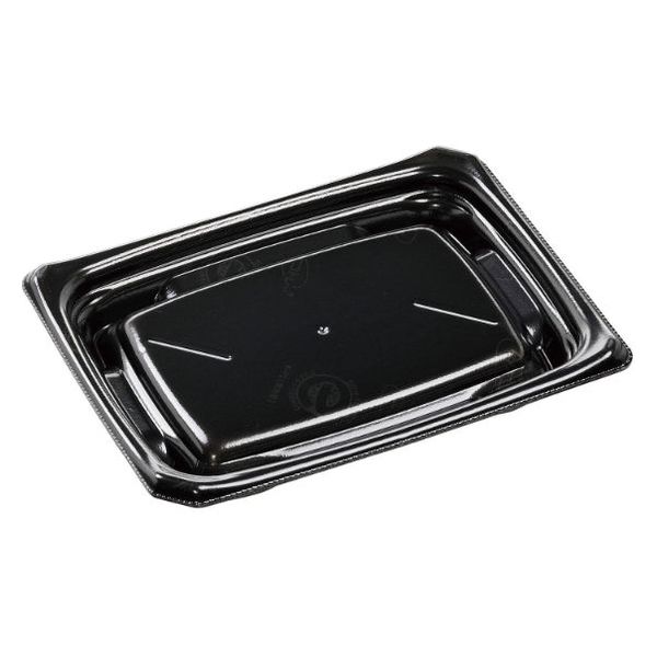 エフピコ 寿司容器 Uステージ2-3 本体 エコ黒 4A110023 1ケース(900個(50個×18)（直送品）