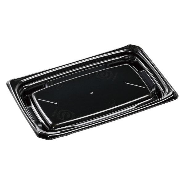 エフピコ 寿司容器 Uステージ2-4 本体 エコ黒 4A110024 1ケース(800個(50個×16)（直送品）