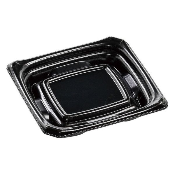 エフピコ 刺身容器 Uステージ13-12 本体 エコ黒 4A120102 1ケース(1500個(50個×30)（直送品）