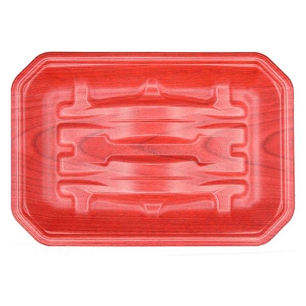 エフピコ 刺身容器 豊漁25-17(27)A ひだ赤 4A422257 1ケース(1000個(100個×10)（直送品）