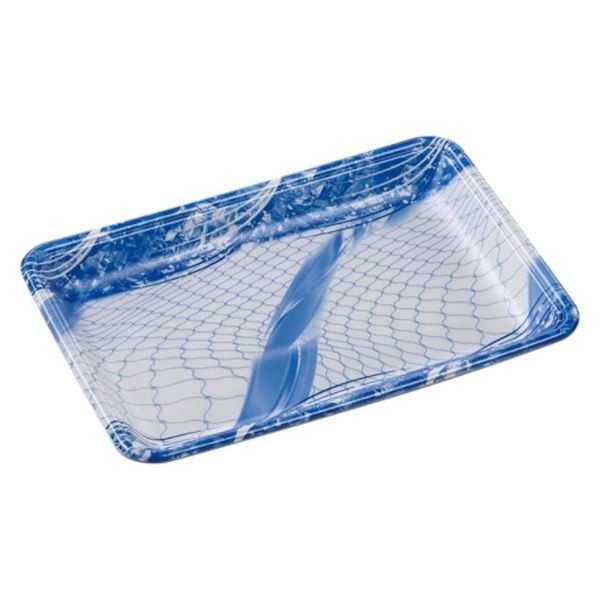 エフピコ 発泡トレー FLB-Y17-25 海氷青 4B102174 1ケース(1200個(100個×12)（直送品）