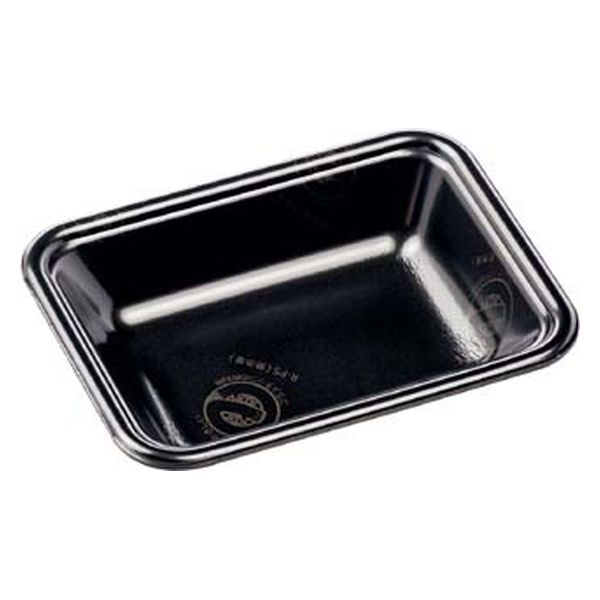 エフピコ 発泡トレー FLB-V11-30 W エコ黒 4B141116 1ケース(3200個(100個×32)（直送品）