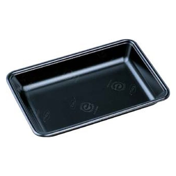 エフピコ 発泡トレー FLB-Y17-33 W エコ黒 4B142179 1ケース(1200個(100個×12)（直送品）