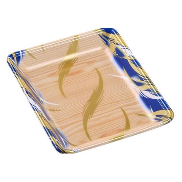 エフピコ 発泡トレー FLB-A25-30 風紋木目青 4B820256 1ケース(900個(100個×9)（直送品）