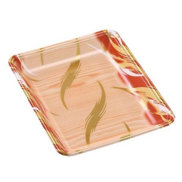 エフピコ 発泡トレー FLB-A25-30 風紋木目OR 4B840256 1ケース(900個(100個×9)（直送品）