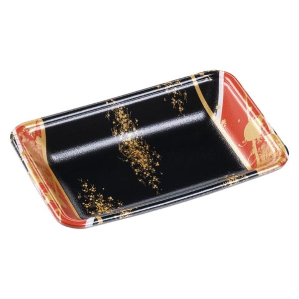 エフピコ 発泡トレー FLB-A13-30 流華赤 4B890136 1ケース(1800個(100（直送品）