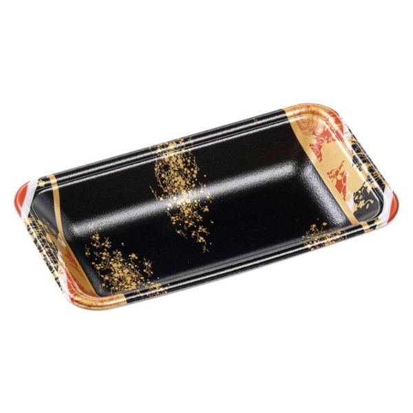 エフピコ 発泡トレー FLB-A11-30 流華赤 4B890116 1ケース(2400個(100個×24)（直送品）