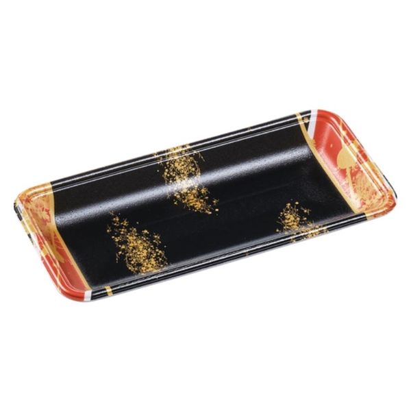 エフピコ 発泡トレー FLB-Y12-25 流華赤 4B892124 1ケース(1500個(100（直送品）