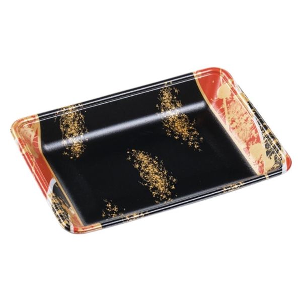 エフピコ 発泡トレー FLB-Y18-33 流華赤 4B892189 1ケース(900個(100個×9)（直送品）