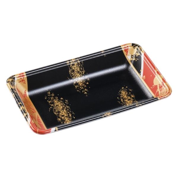 エフピコ 発泡トレー FLB-Y15-33 流華赤 4B892159 1ケース(1200個(100個×12)（直送品）