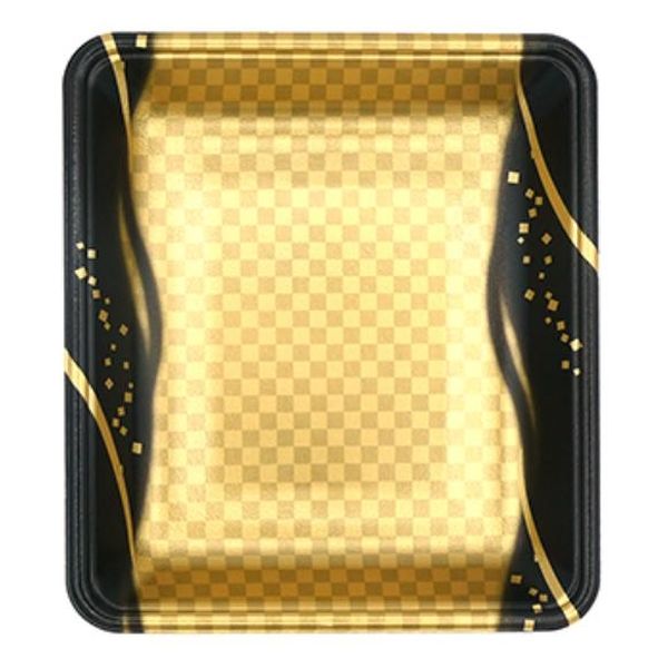 エフピコ 発泡トレー FLB-A22-30 波格子金 4B980226 1ケース(1200個(100個×12)（直送品）