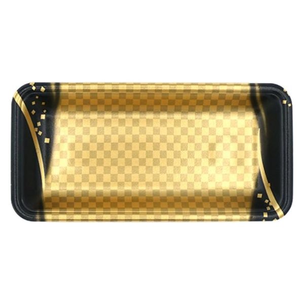 エフピコ 発泡トレー FLB-Y12-25 波格子金 4B982124 1ケース(1500個(100（直送品）