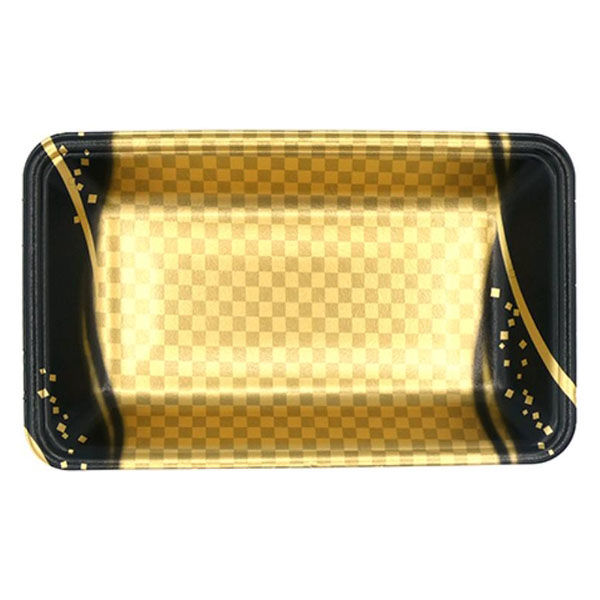 エフピコ 発泡トレー FLB-Y15-33 波格子金 4B982159 1ケース(1200個(100個×12)（直送品）