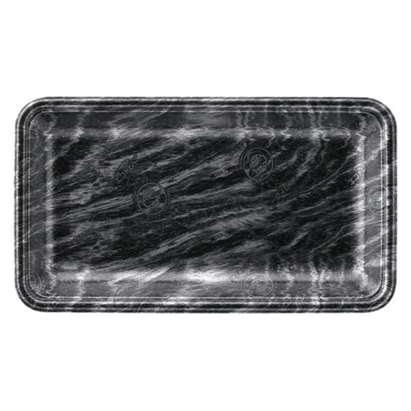 エフピコ 発泡トレー FLB-Y14-25 エコ黒木銀 4B992144 1ケース(1200個(100個×12)（直送品）