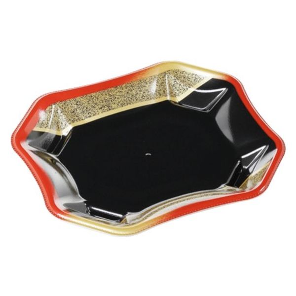 エフピコ 鮮魚トレー 美彩18-16 本体 まき絵赤金 4C101868 1ケース(1000個(50個×20)（直送品）