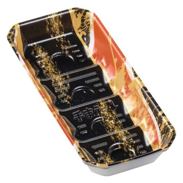 エフピコ 発泡トレー MV22-10(30)S 流華赤 4C102211 1ケース(1400個(50個×28)（直送品）