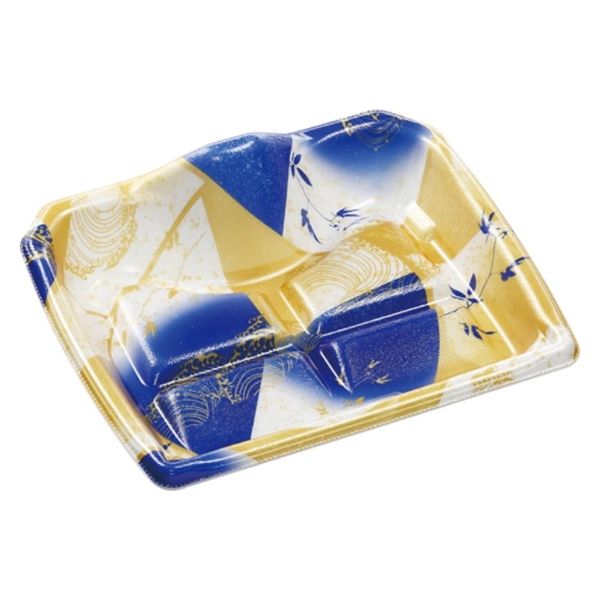 エフピコ 刺身容器 宝山20-17 本体 風光青 4C150178 1ケース(600個(50個×12)（直送品）