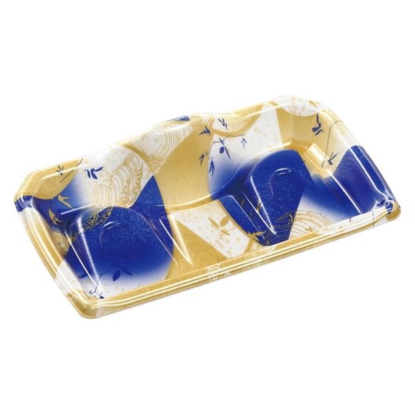 エフピコ 刺身容器 宝山24-14 本体 風光青 4C154148 1ケース(800個(50個×16)（直送品）