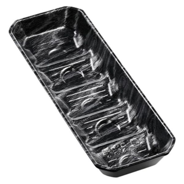 エフピコ 発泡トレー MV27-10(30)S エコ黒木銀 4C172711 1ケース(1000個(50個×20)（直送品）