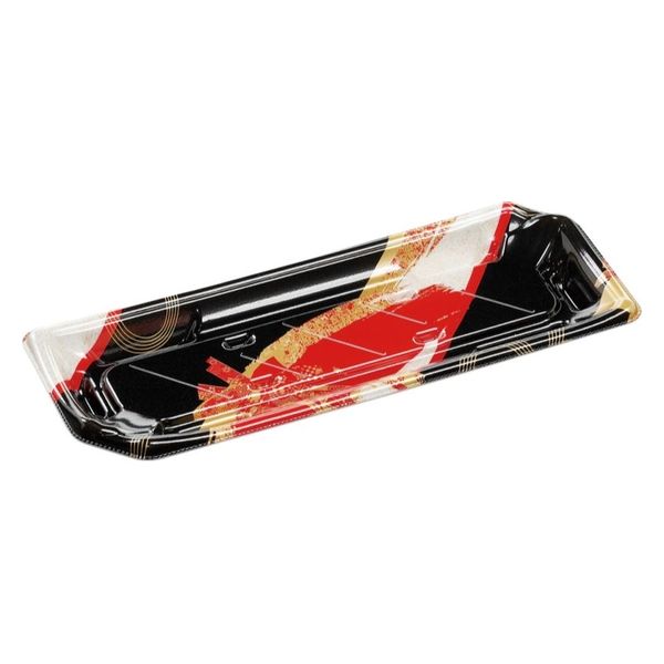 エフピコ 寿司容器 しおり1-6帯おり赤 4C181066 1ケース(1000個(50個×20)（直送品）