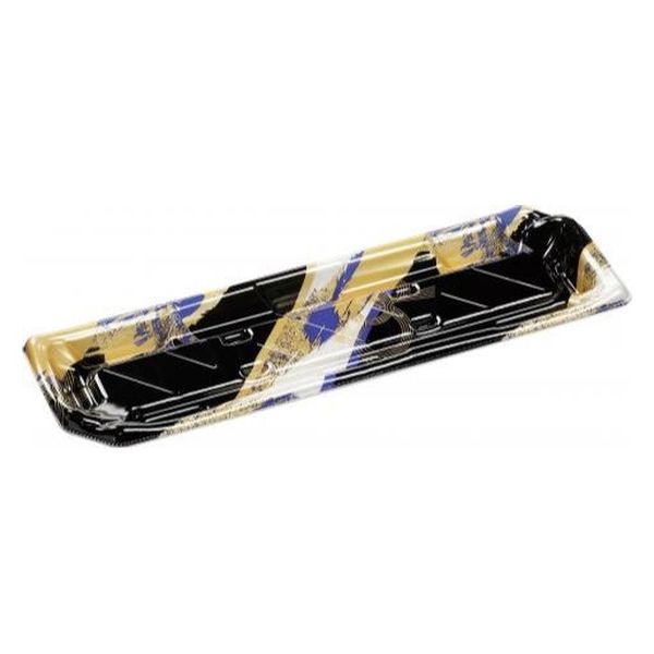 エフピコ 寿司容器 しおり1-8帯おり青 4C181085 1ケース(800個(50個×16)（直送品）