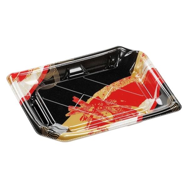 エフピコ 寿司容器 しおり2-3帯おり赤 4C182036 1ケース(900個(50個×18)（直送品）