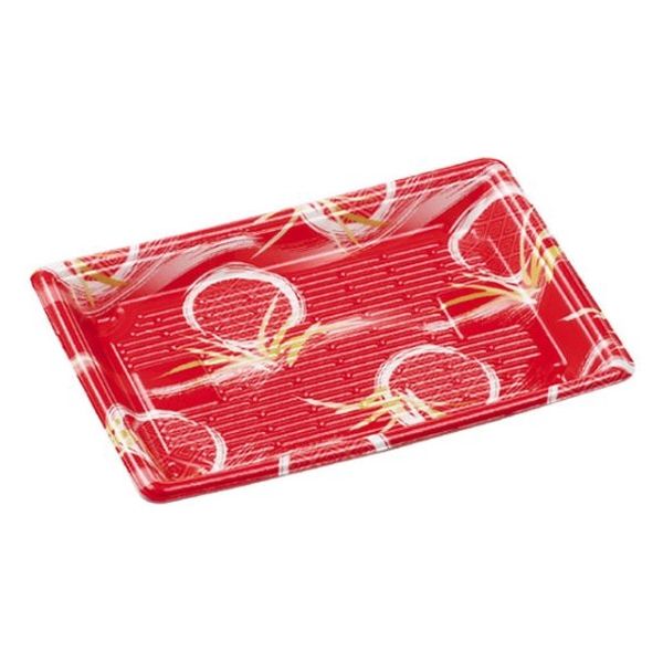 エフピコ 寿司容器 もり-110(V1) 本体 風月レッド 4C193110 1ケース(1200個(50個×24)（直送品）