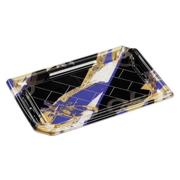 エフピコ 寿司容器 しおり3-6帯おり青 4C183065 1ケース(400個(50個×8)（直送品）