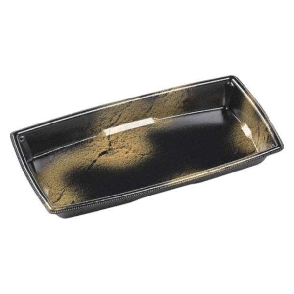 エフピコ 軽食容器 角盛鉢25-13(30)本体 エコ 渋み金 4C560013 1ケース(800個(50個×16)（直送品）