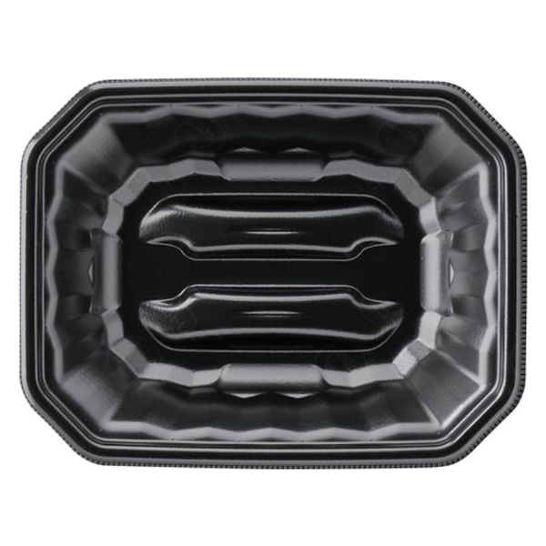 エフピコ 発泡トレー メガプレート20-15(37) エコ黒 4C592015 1ケース(900個(50個×18)（直送品）