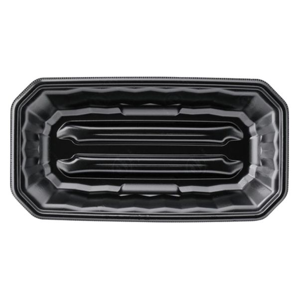 エフピコ 発泡トレー メガプレート29-15(37) エコ黒 4C592915 1ケース(600個(50個×12)（直送品）