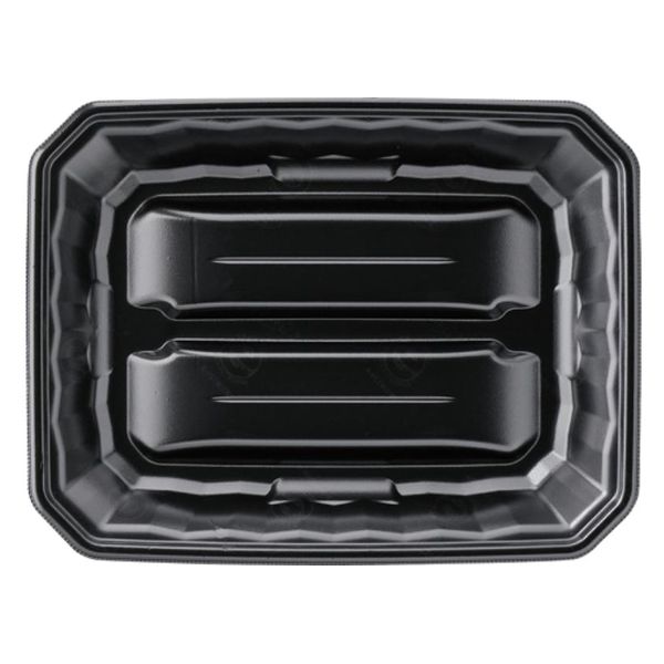 エフピコ 発泡トレー メガプレート29-22(37) エコ黒 4C592922 1ケース(400個(50個×8)（直送品）