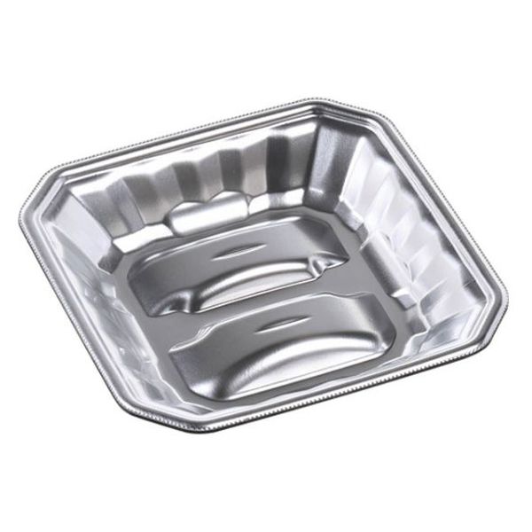 エフピコ 発泡トレー メガプレート20-20(37) DX黒 4C632020 1ケース(600個(50個×12)（直送品）