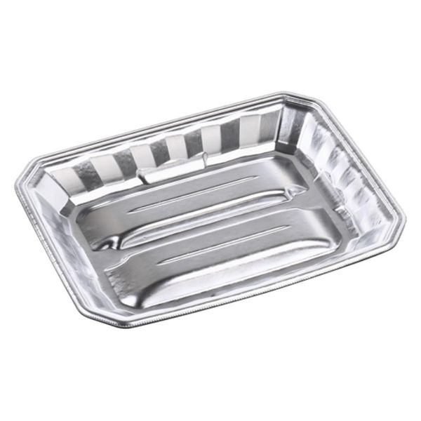 エフピコ 発泡トレー メガプレート29-22(37) DX黒 4C632922 1ケース(400個(50個×8)（直送品）