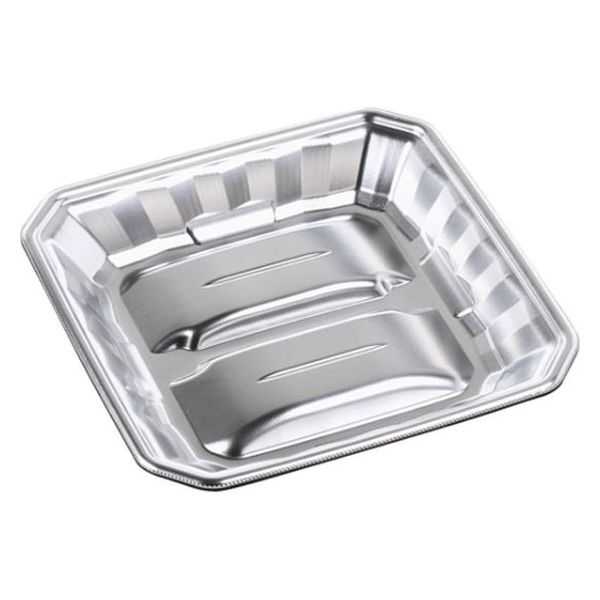 エフピコ 発泡トレー メガプレート24-24(37) DX黒 4C632424 1ケース(400個(50個×8)（直送品）