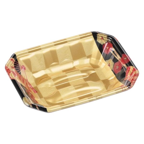 エフピコ 発泡トレー メガプレート20-15(37) 扇市松金 4C682015 1ケース(900個(50個×18)（直送品）