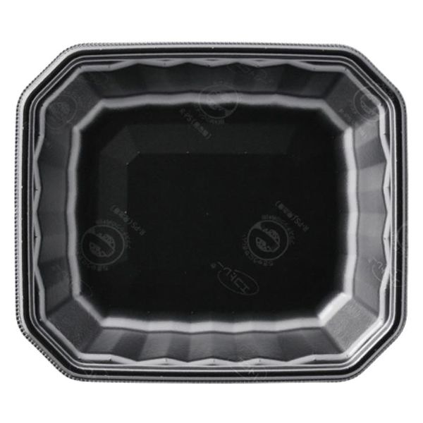 エフピコ 発泡トレー メガプレート20-17(30)平 エコ黒 4C792017 1ケース(1200個(100個×12)（直送品）