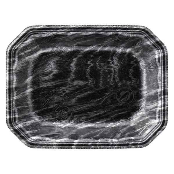 エフピコ 発泡トレー メガプレート20-15(30)平 エコ黒木銀 4C852015 1ケース(1200個(100個×12)（直送品）