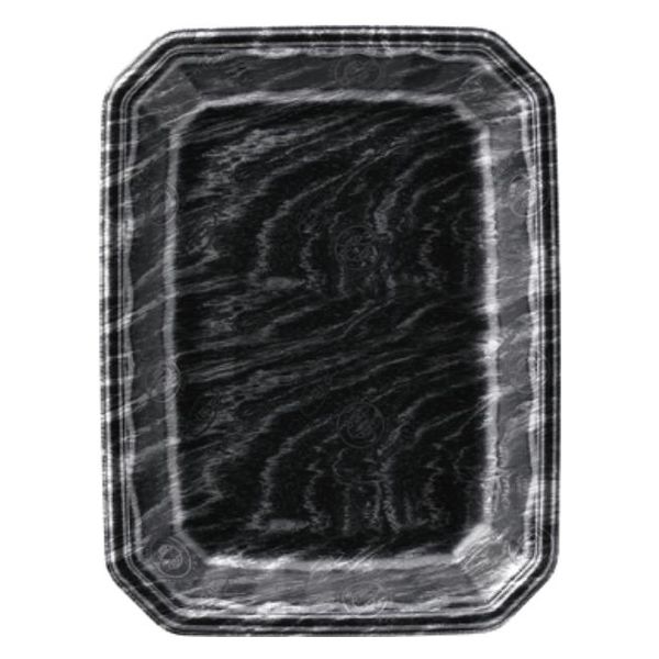 エフピコ 発泡トレー メガプレート20-26(30)平 エコ黒木銀 4C852026 1ケース(800個(100個×8)（直送品）