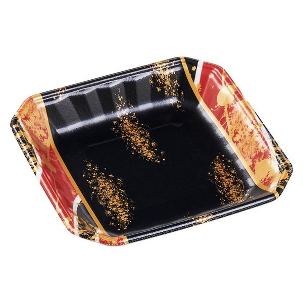 エフピコ 発泡トレー メガプレート20-20(30)平 流華赤 4C992001 1ケース(1000個(100個×10)（直送品）